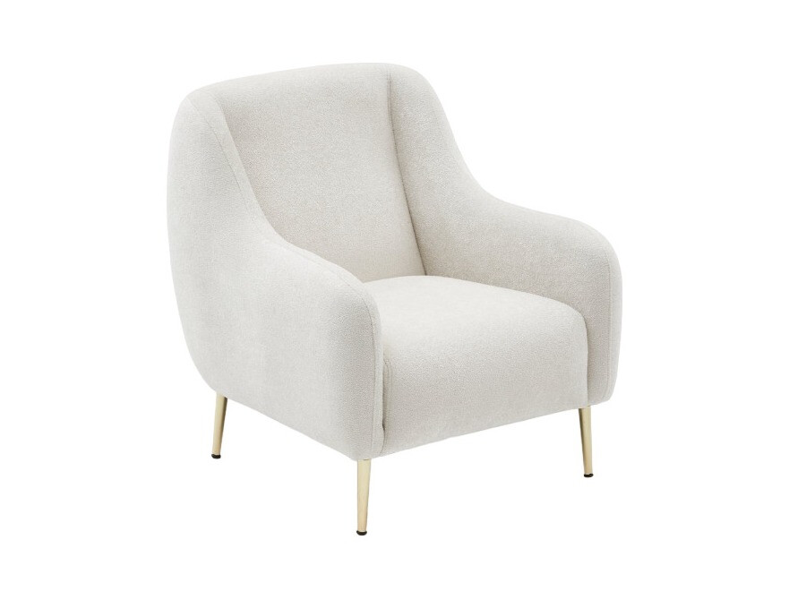 Sillón Altadena 308 (Crema + Dorado)