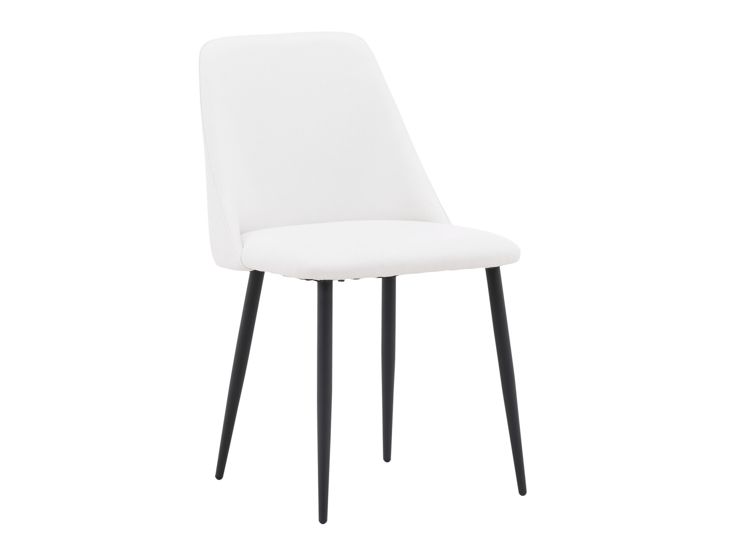 Conjunto de mesas y sillas para comedor Dallas 4245 (Blanco + Negro)