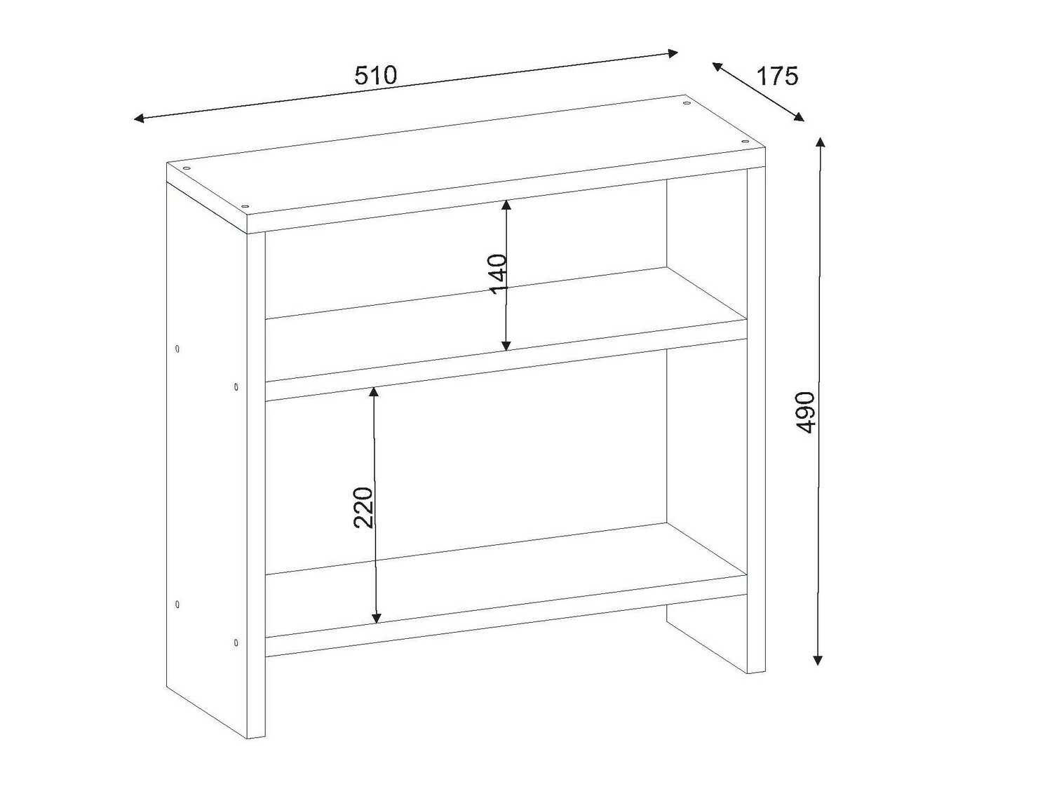 Mesa auxiliar Kailua 1369