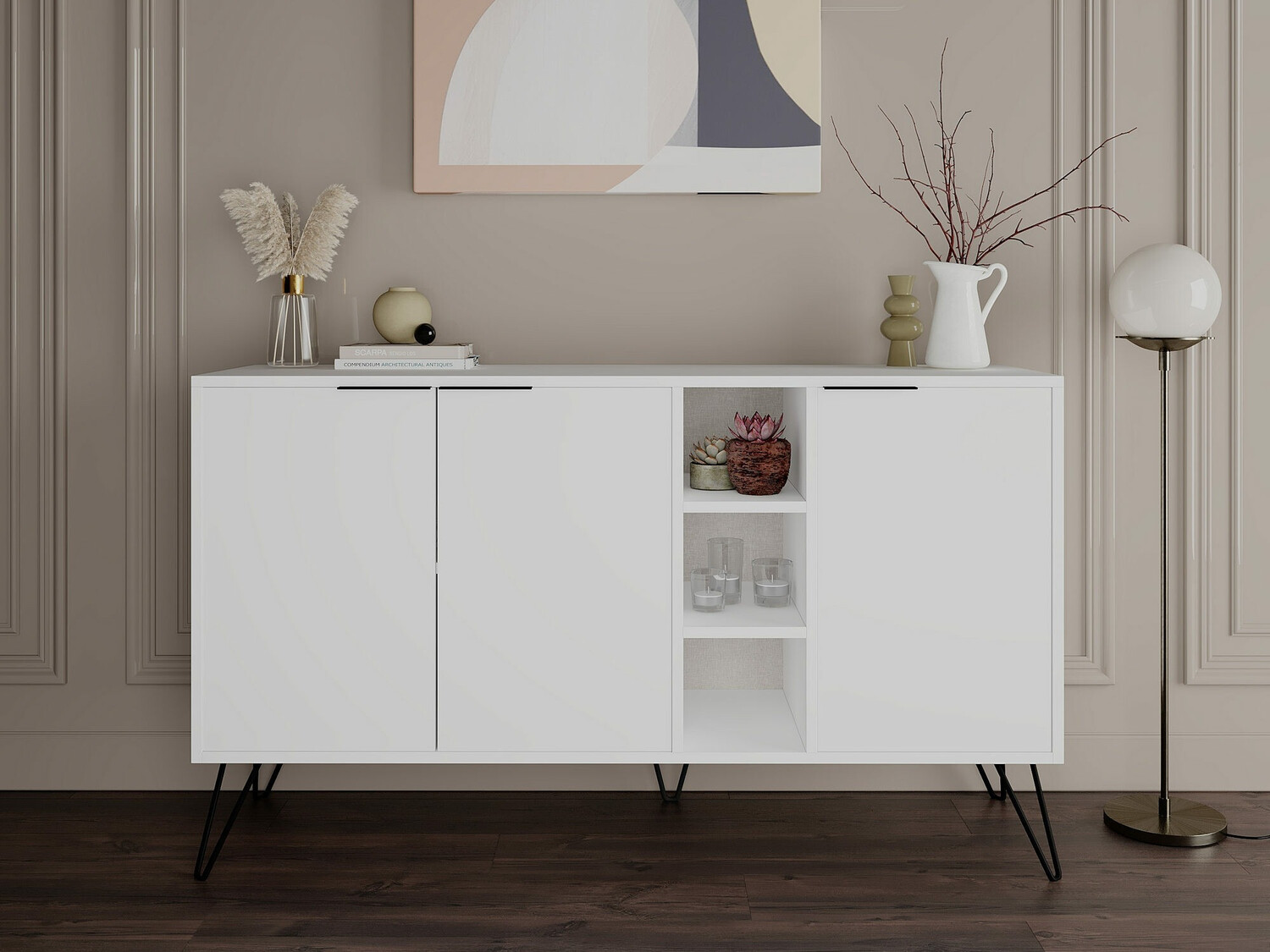 Aparador Kailua 1390 (Blanco)