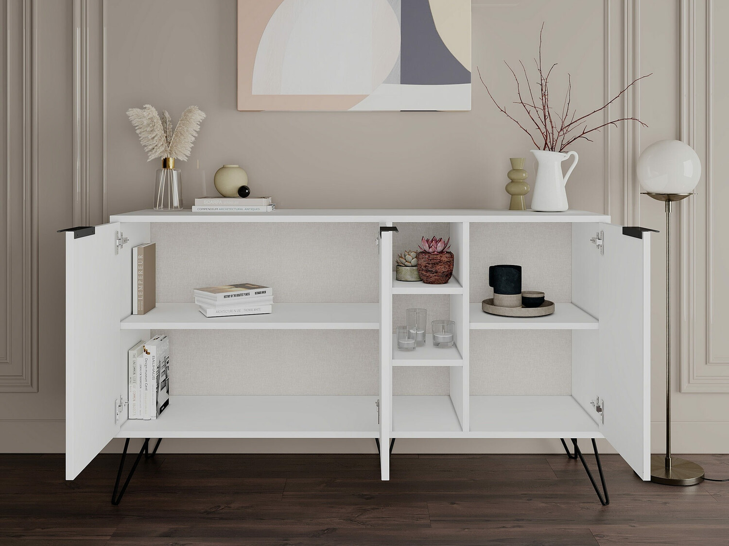 Aparador Kailua 1390 (Blanco)