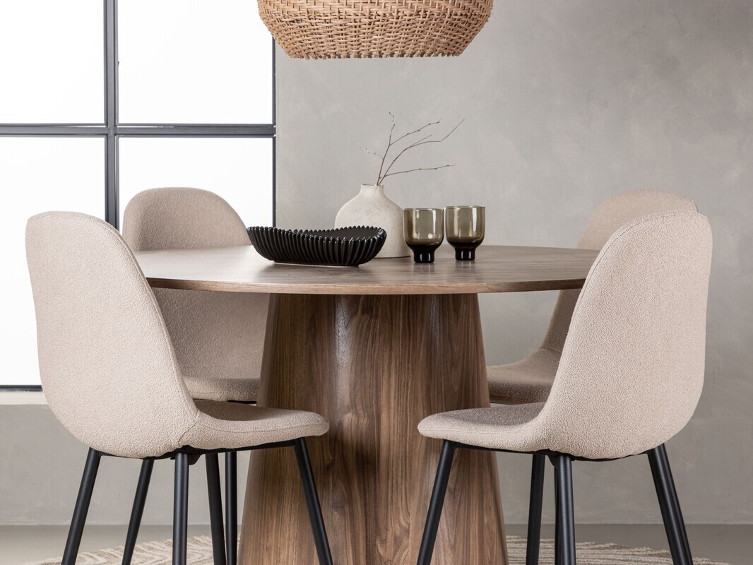 Conjunto de mesas y sillas para comedor Dallas 4247