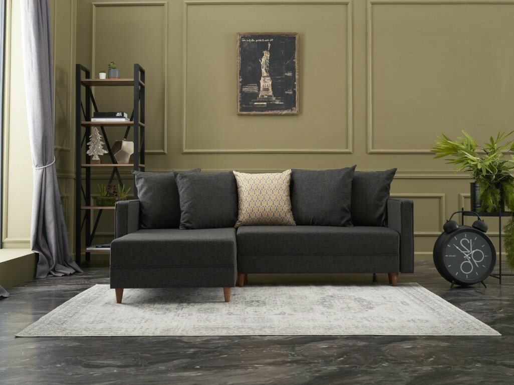 Sofá rinconero Altadena 317 (Antracita)