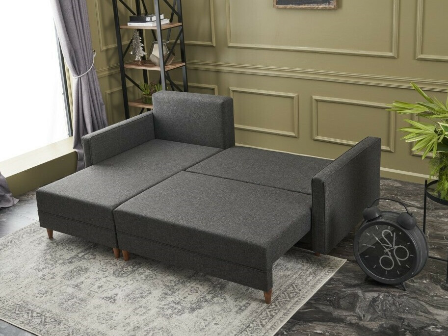 Sofá rinconero Altadena 317 (Antracita)