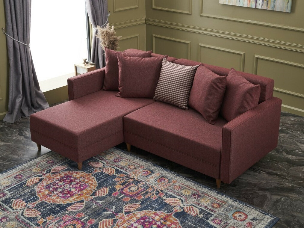 Sofá rinconero Altadena 317 (Burdeos)