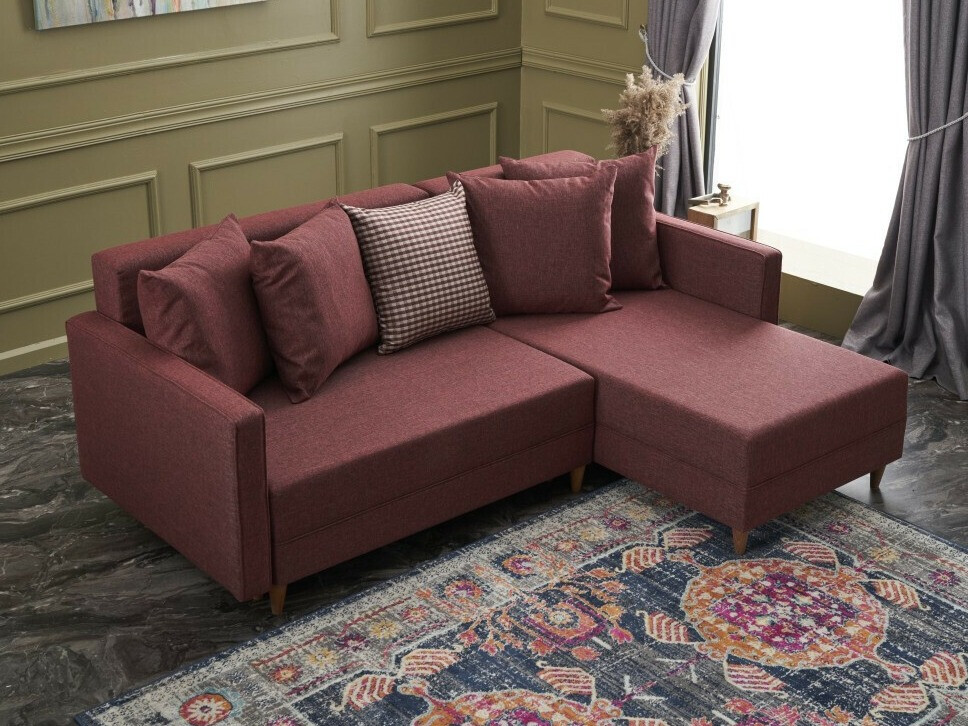 Sofá rinconero Altadena 317 (Burdeos)