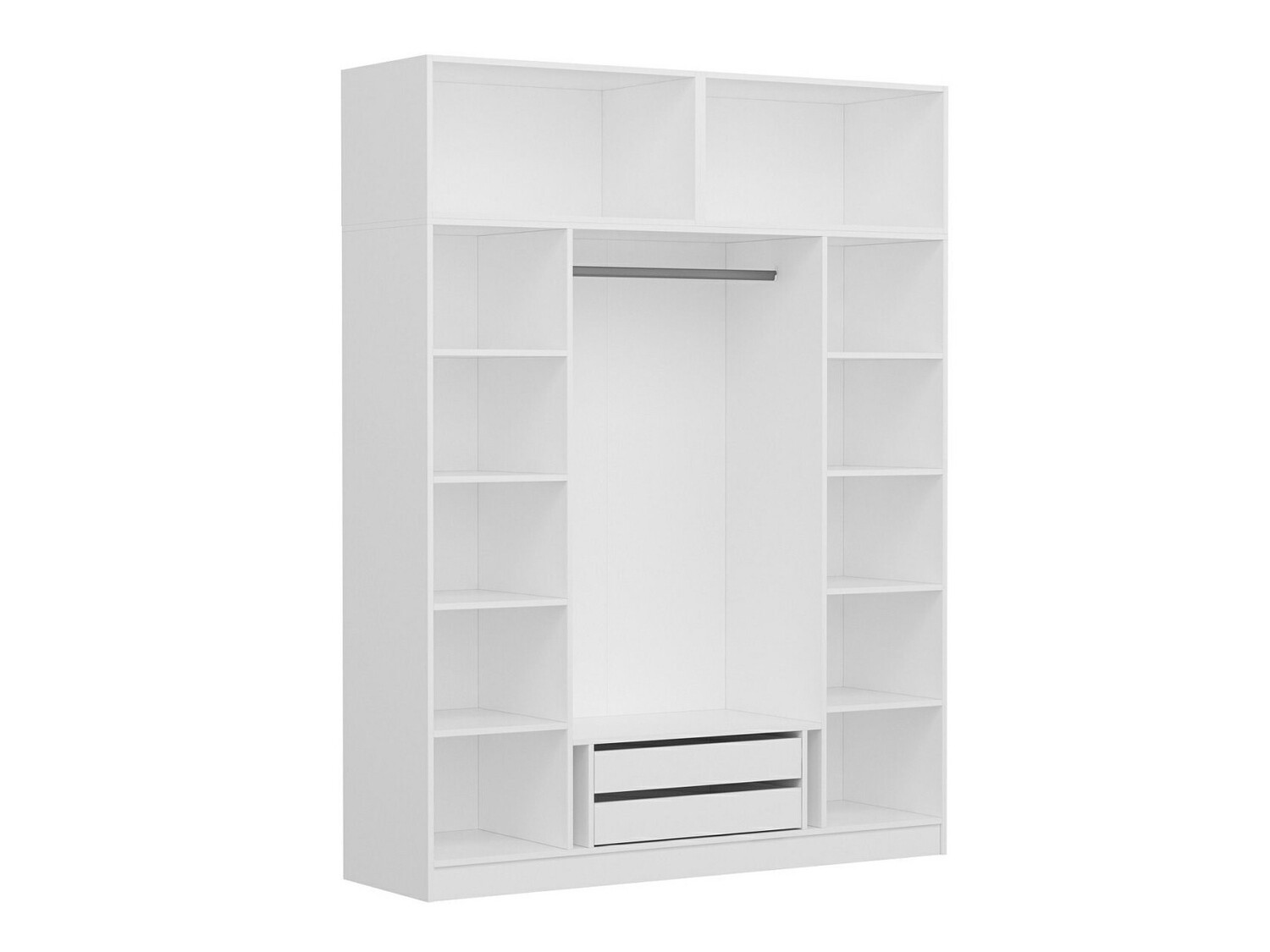 Armario Kailua L148 (Blanco + Antracita)