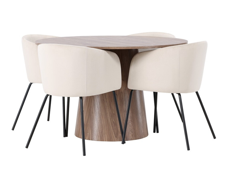 Conjunto de comedor Dallas 4249 (Marrón)