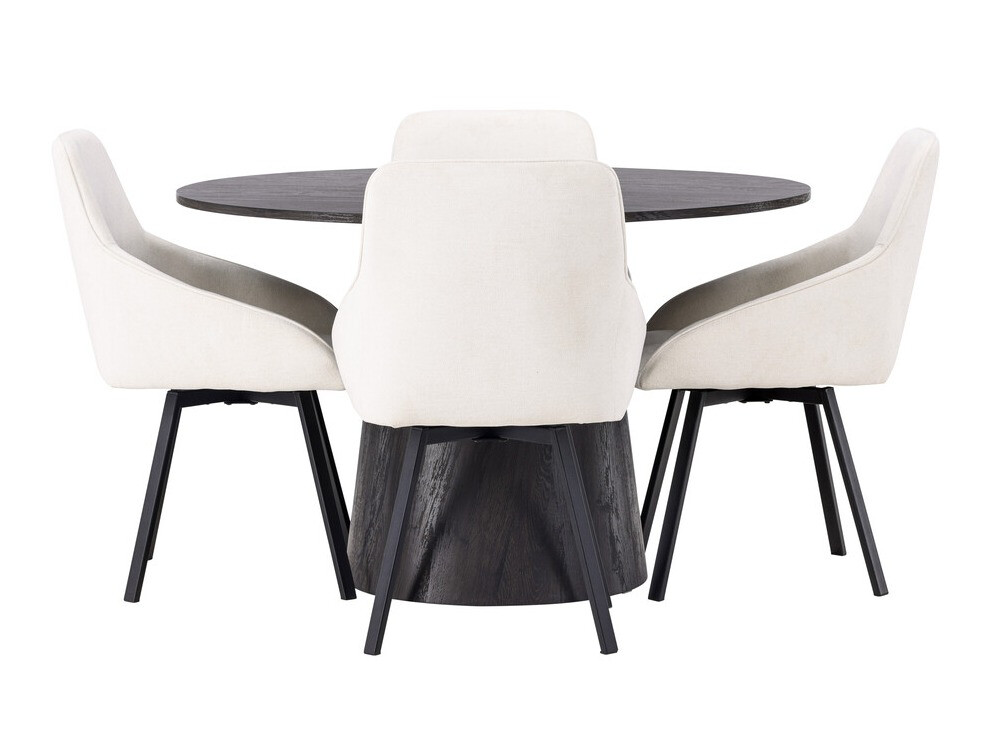 Conjunto de comedor Dallas 4251 (Marrón oscuro)