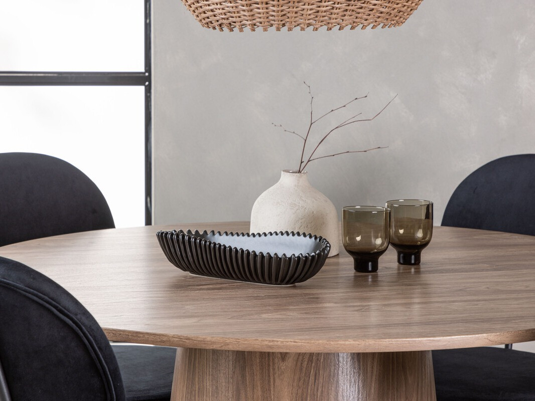 Conjunto de mesas y sillas para comedor Dallas 4252 (Marrón)