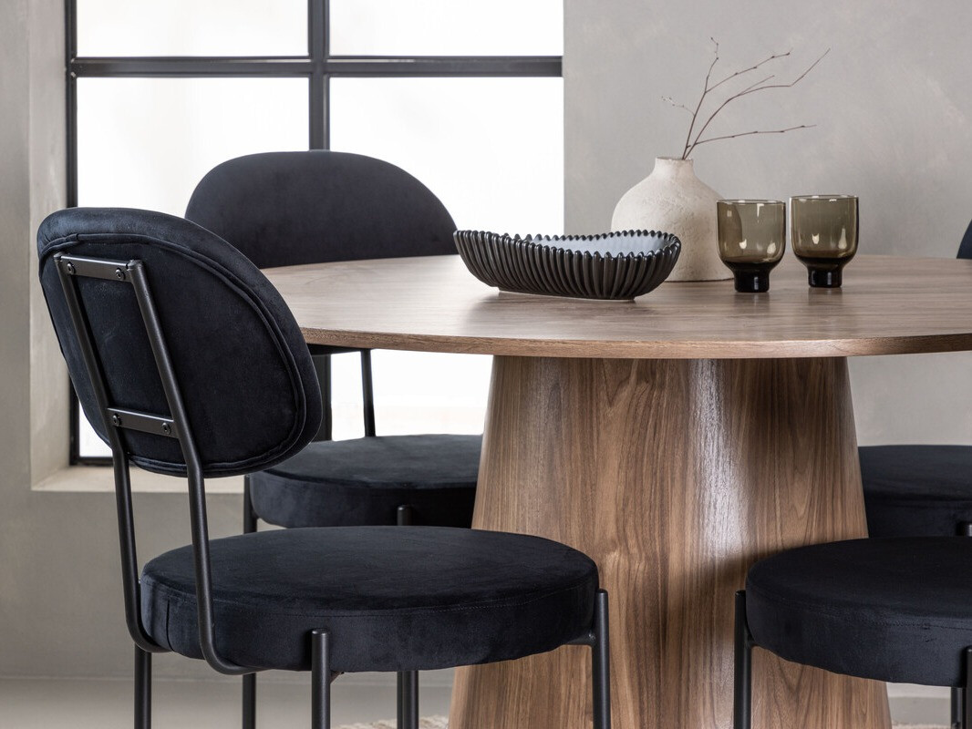 Conjunto de mesas y sillas para comedor Dallas 4252 (Marrón)