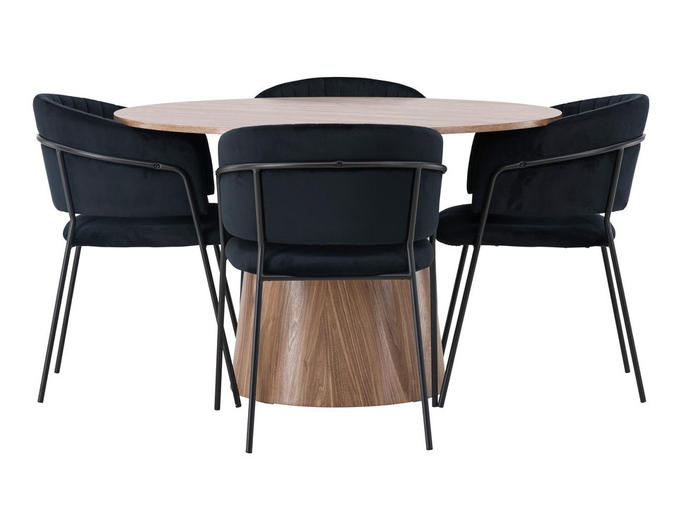 Conjunto de mesas y sillas para comedor Dallas 4254