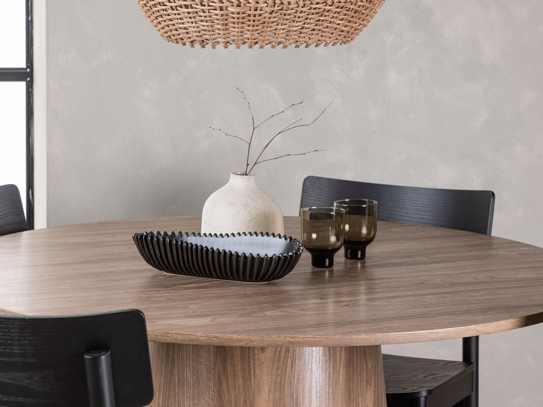 Conjunto de mesas y sillas para comedor Dallas 4256 (Marrón)
