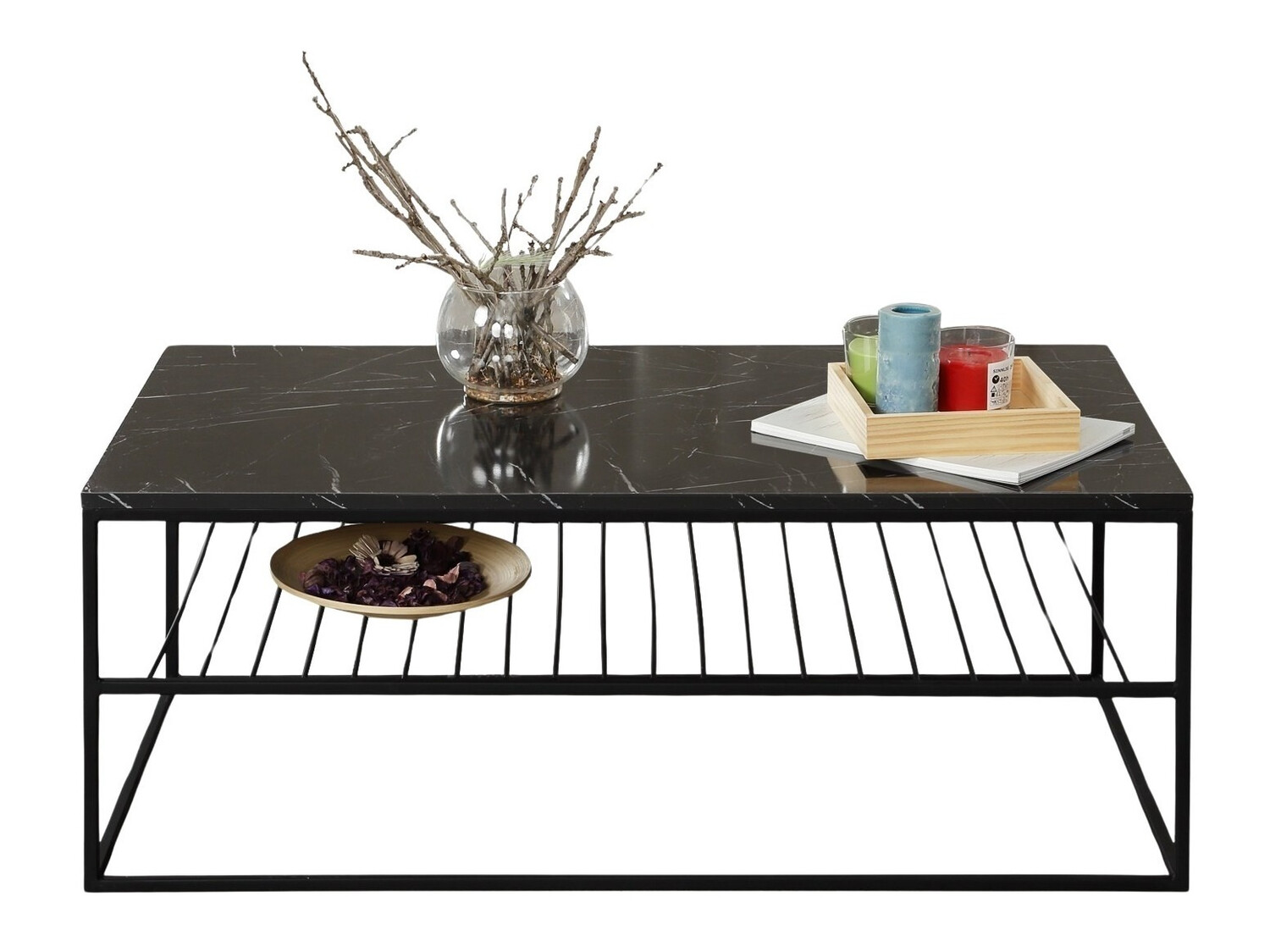 Mesa de centro Kailua 1426 (Mármol negro)