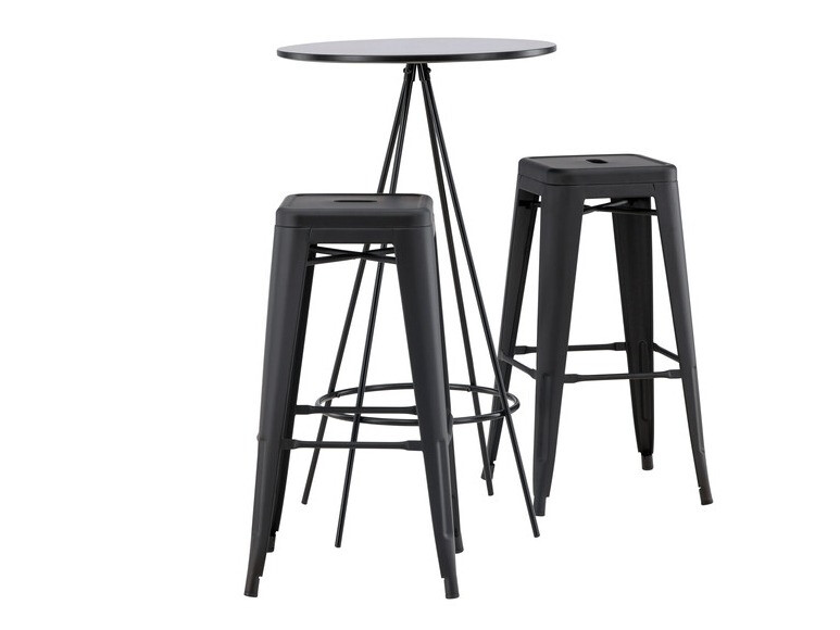 Conjunto de comedor Dallas 4263 (Negro)