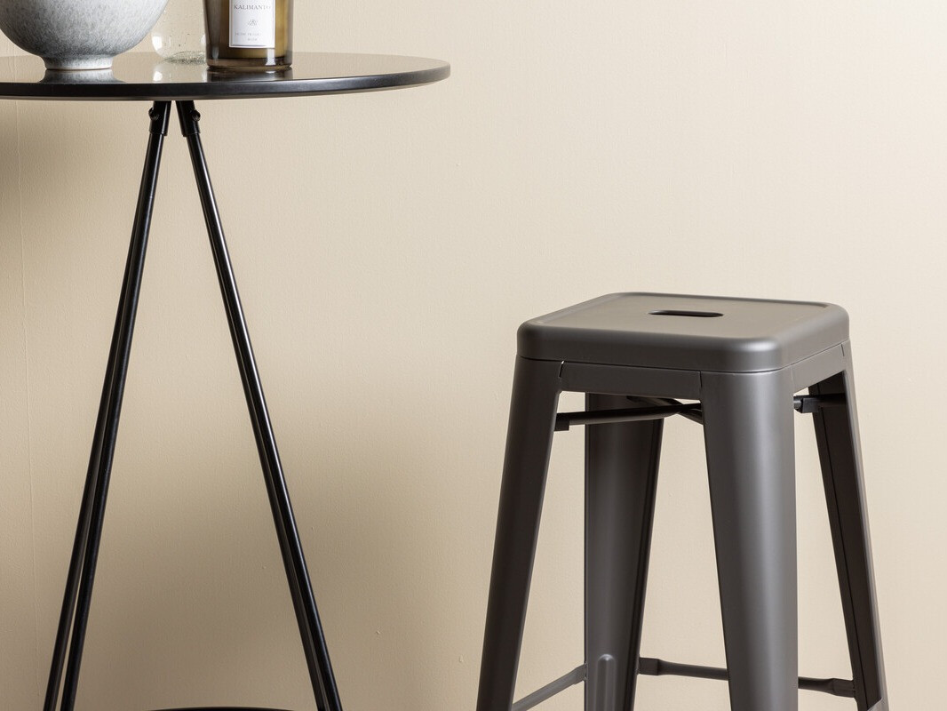 Conjunto de mesas y sillas para comedor Dallas 4263 (Gris oscuro)
