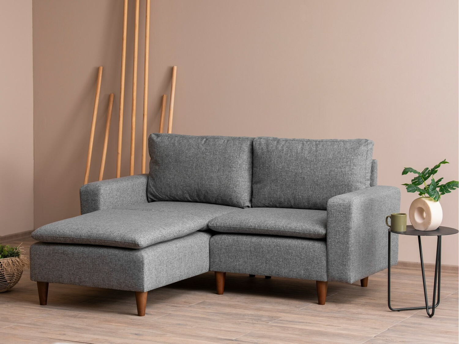 Sofá rinconero Altadena 336 (Gris claro)