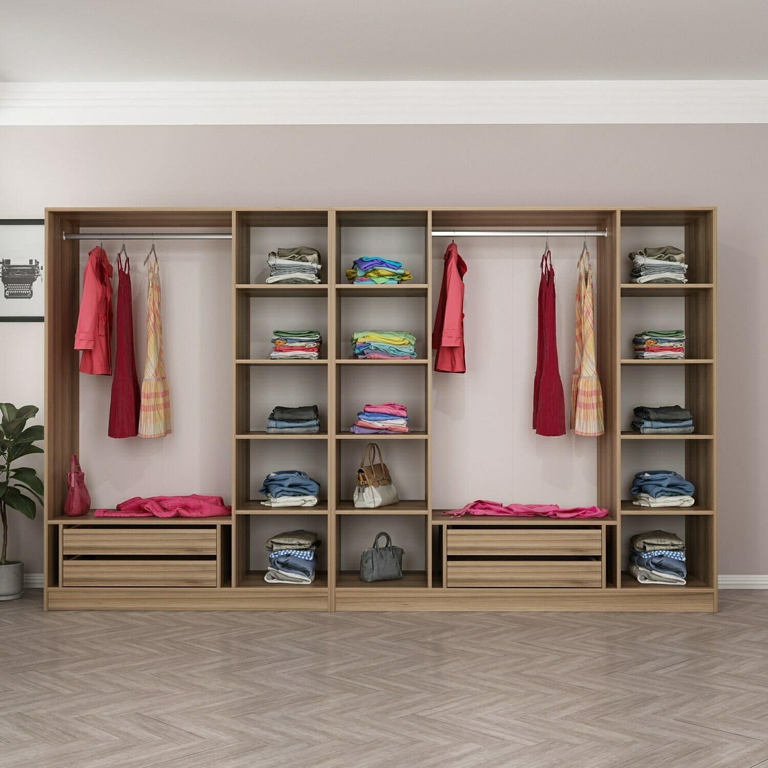 Armario Kailua L156 (Roble)