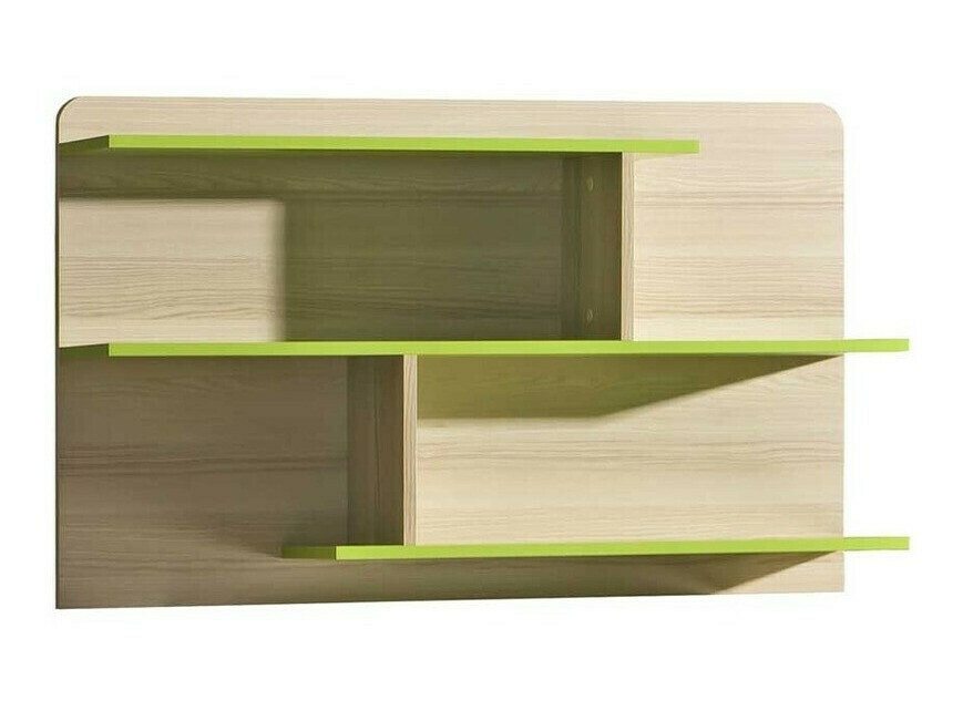 Conjunto de dormitorio infantil Ophmora 118 (Fresno + Verde)