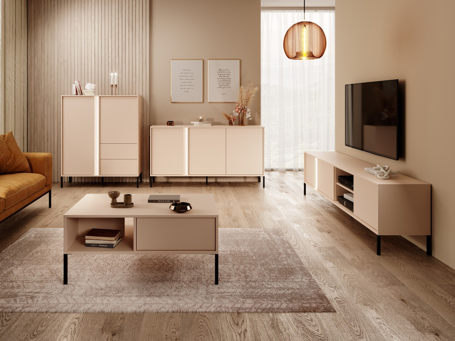 Conjunto de salón Orltoru 108