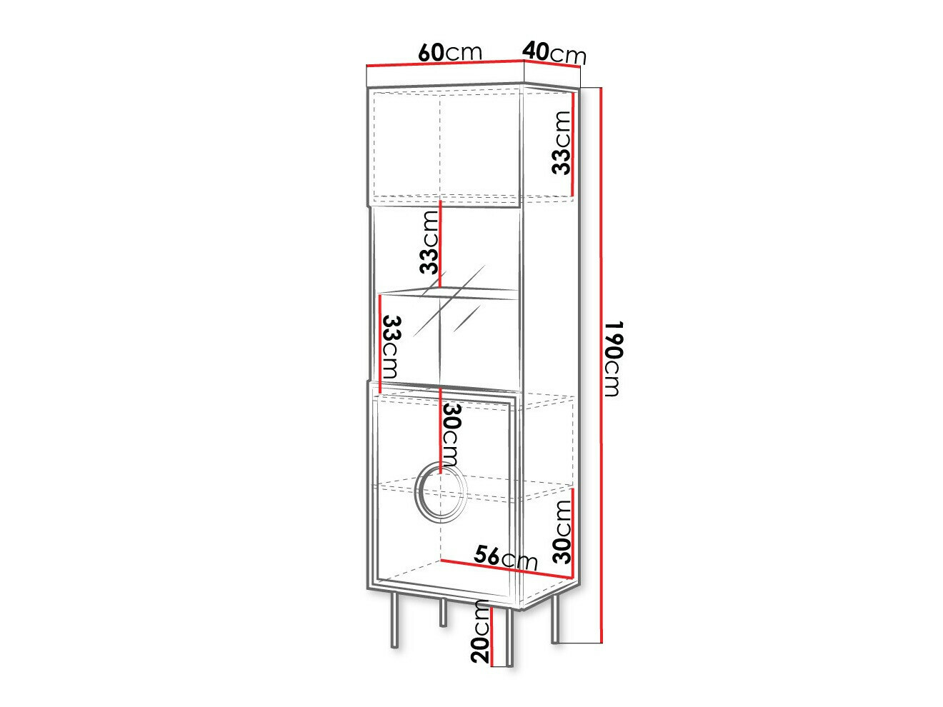 Estantería Domromi 104