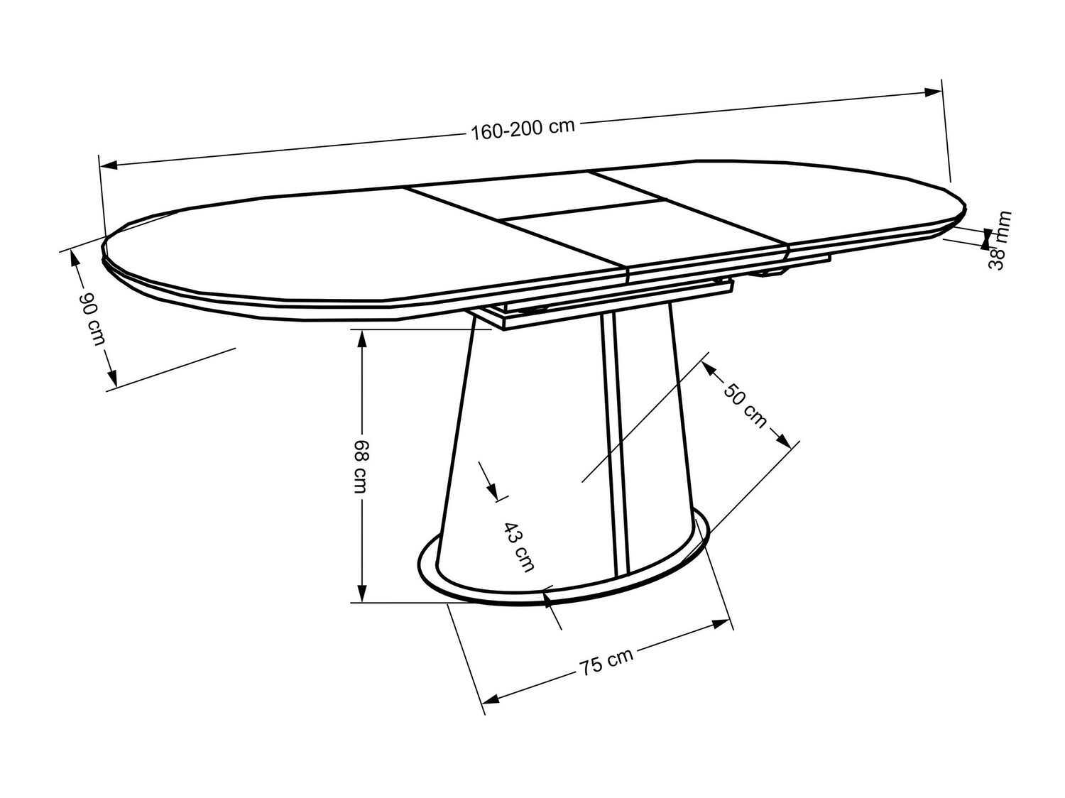 Conjunto de mesas y sillas para comedor Houston 1577