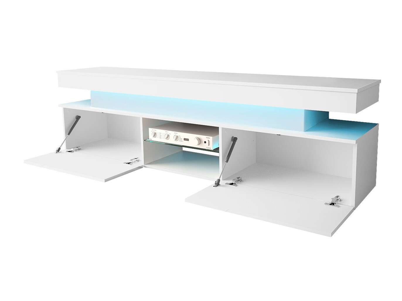 Conjunto de salón Monfero (Negro + Negro brillante)