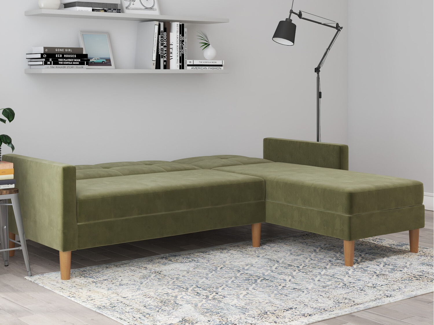 Sofá rinconero Denton 1179 (Chaqui)