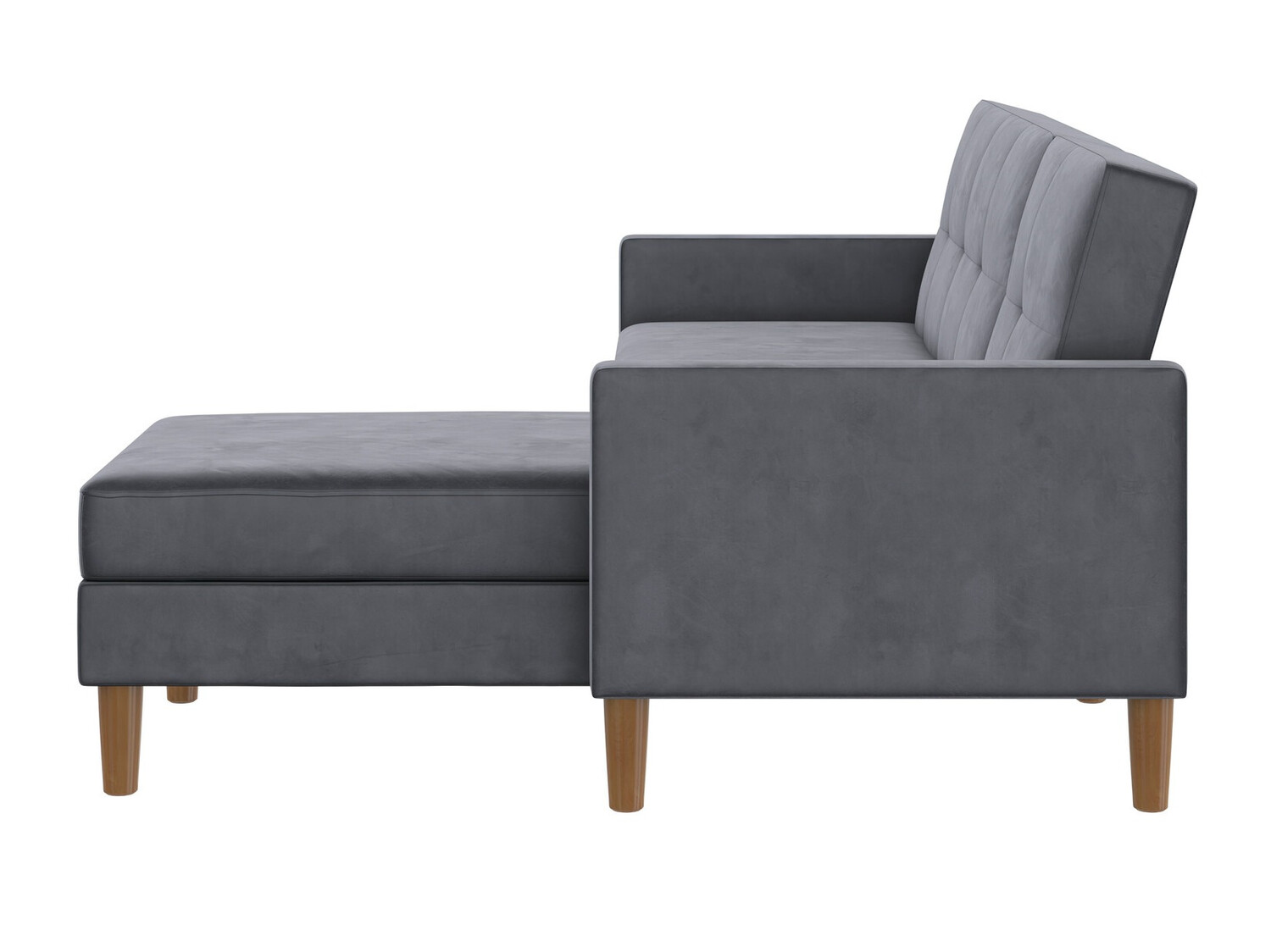 Sofá rinconero Denton 1179 (Gris oscuro)