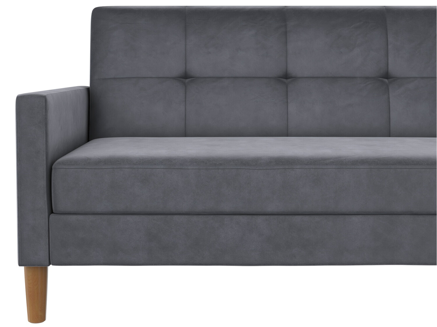 Sofá rinconero Denton 1179 (Gris oscuro)