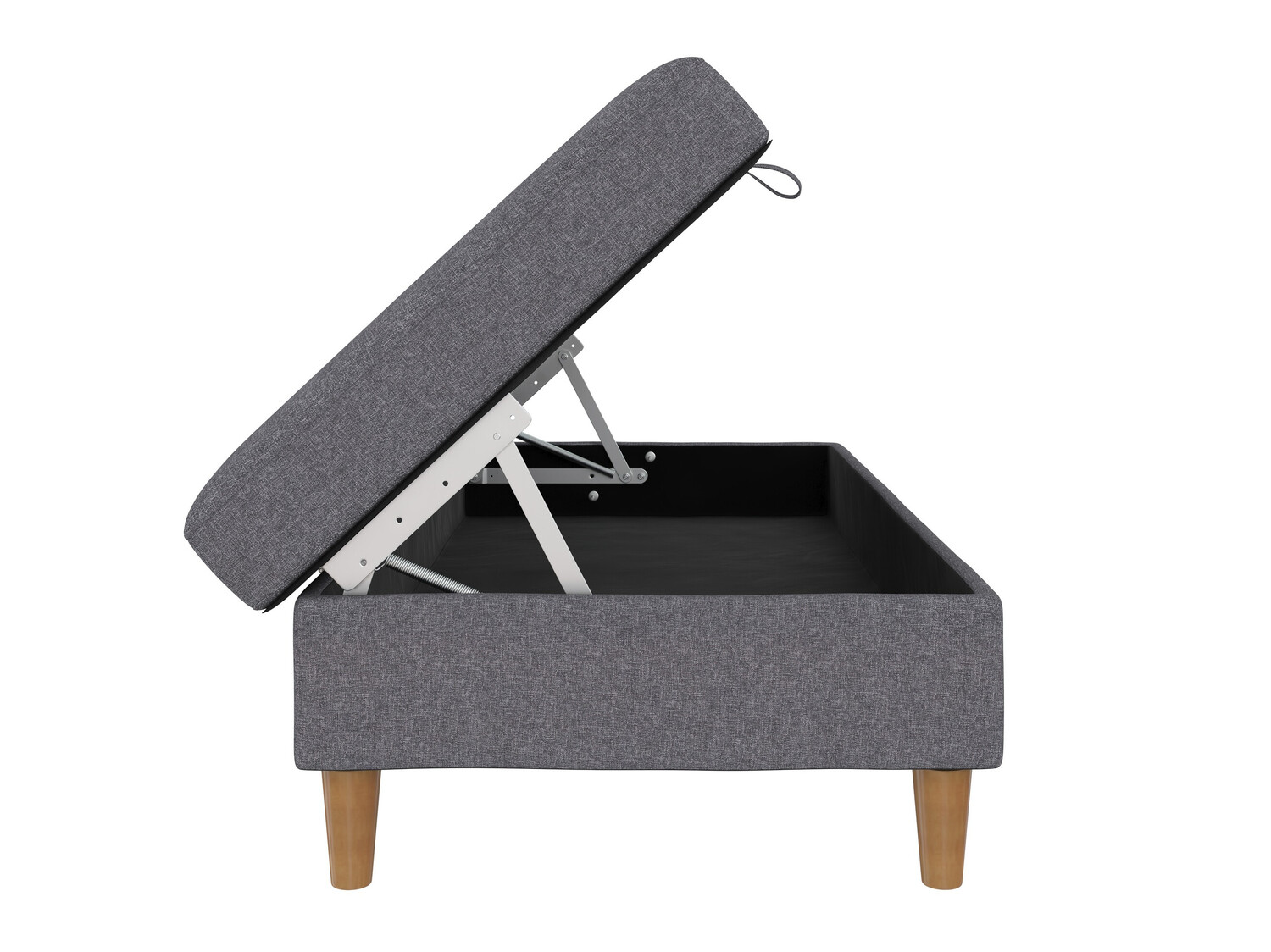 Banco acolchado Denton 1180 (Gris oscuro)