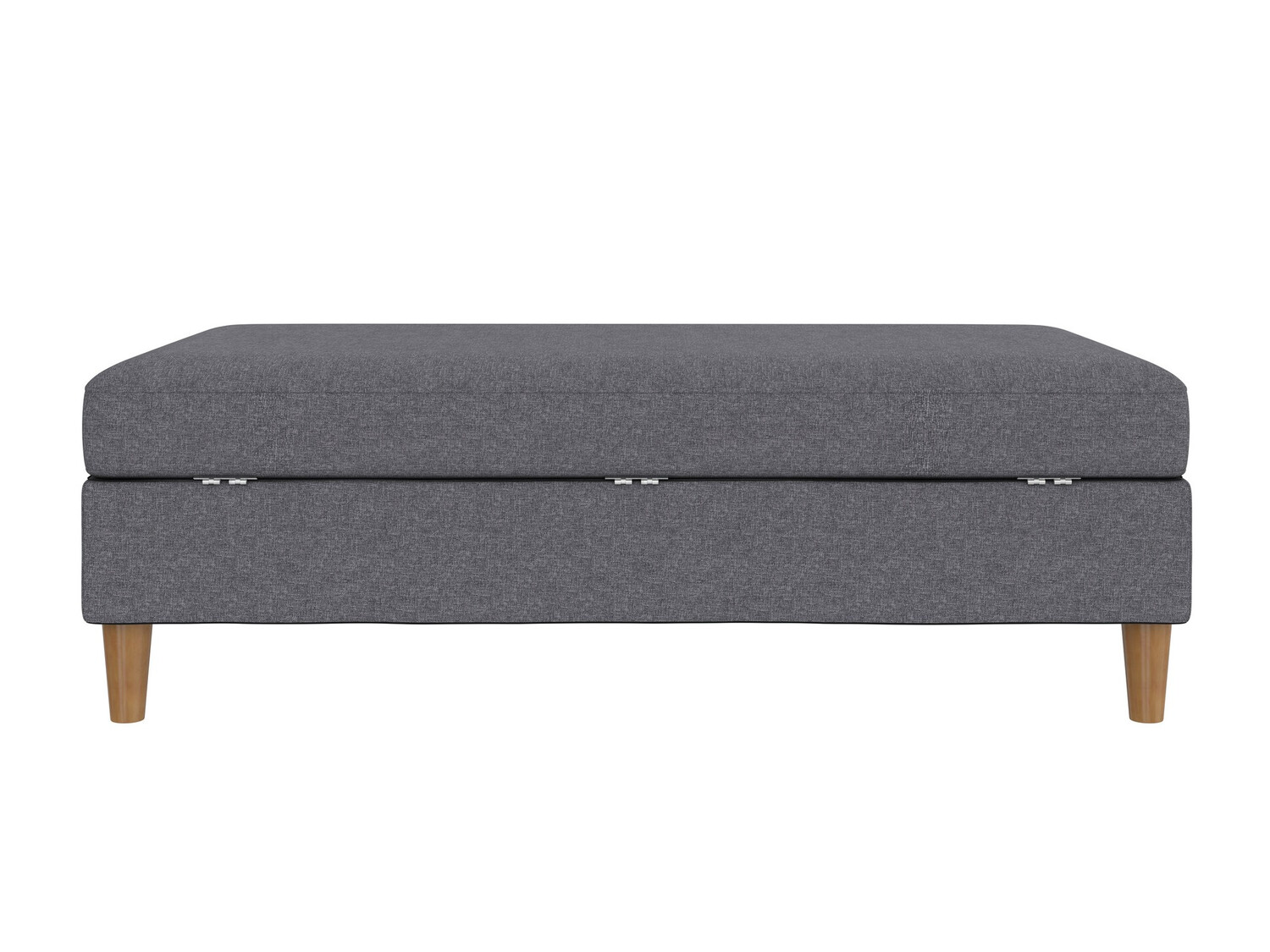 Banco acolchado Denton 1180 (Gris oscuro)