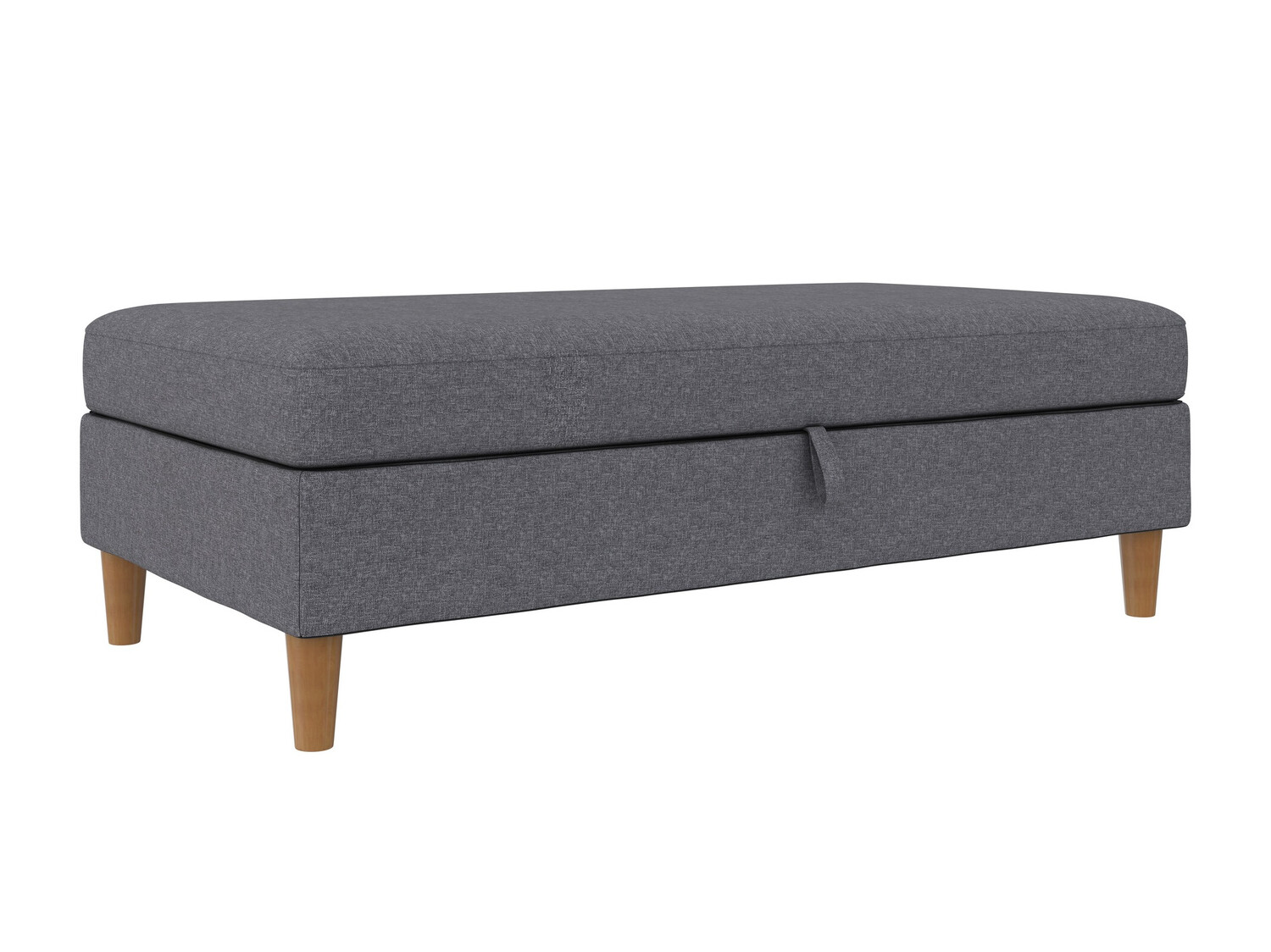 Banco tapizado Denton 1180 (Gris oscuro)