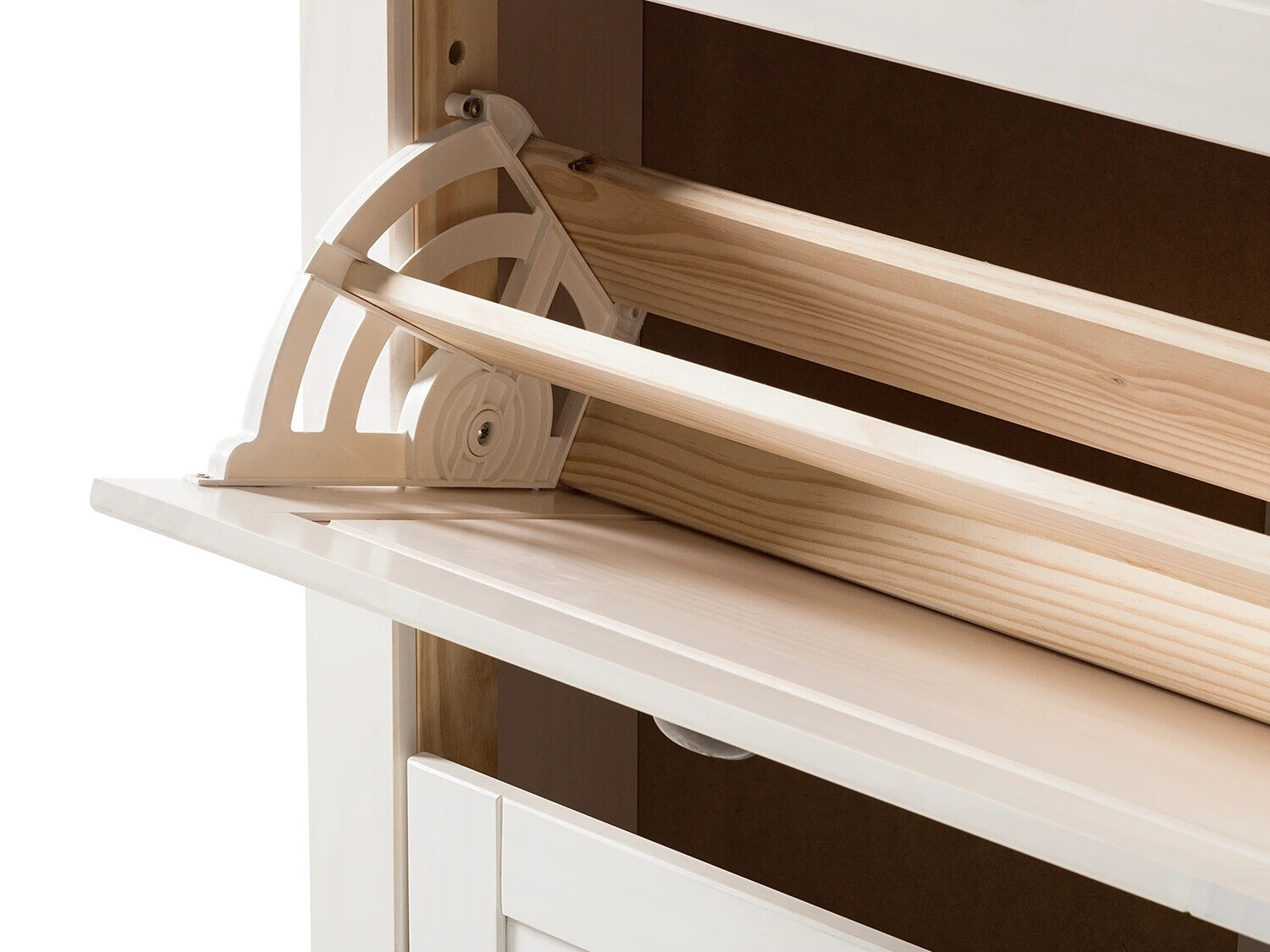 Zapatero Etviri 103 (Blanco + Gris)