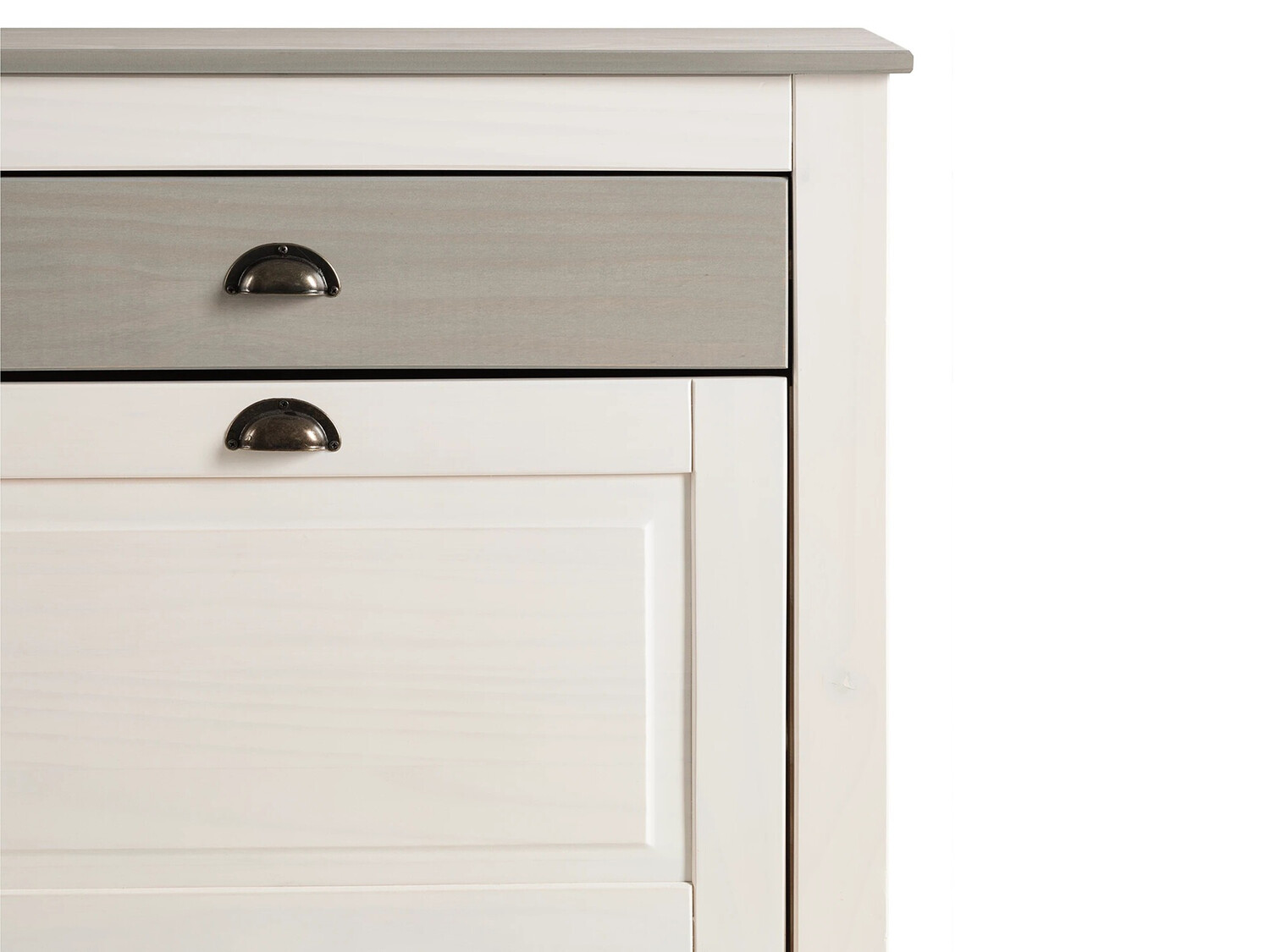 Zapatero Etviri 110 (Blanco + Gris)