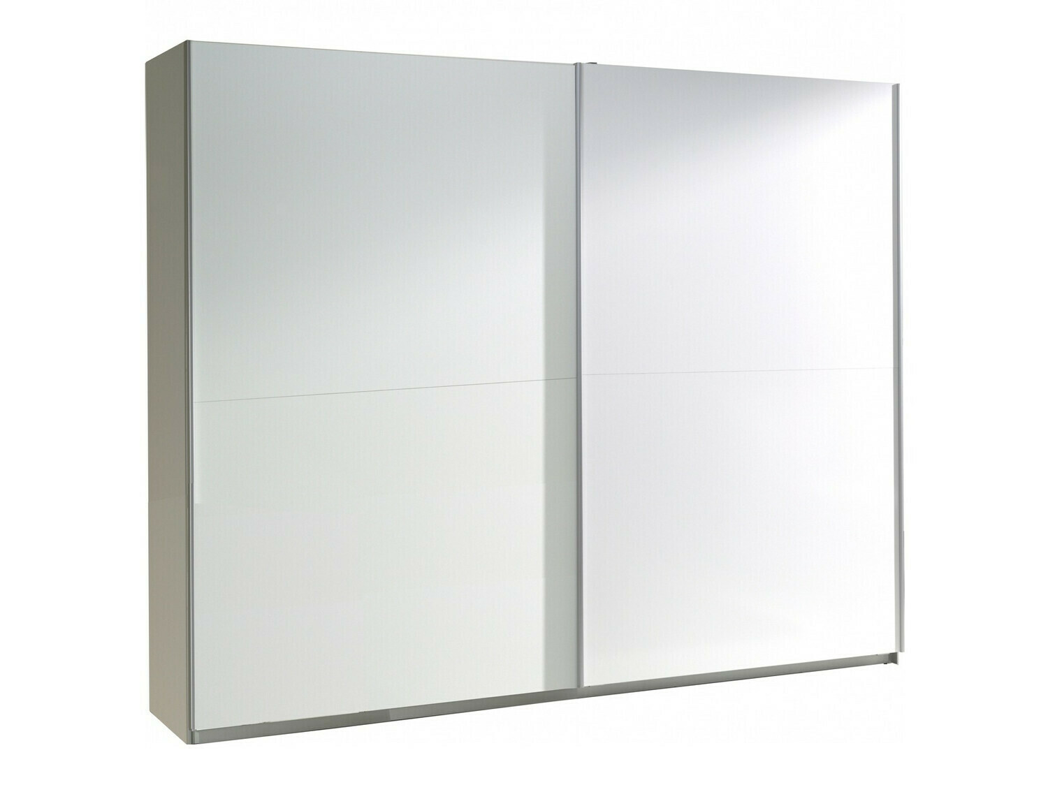 Armario Murrieta 168 (Blanco brillante + Blanco)