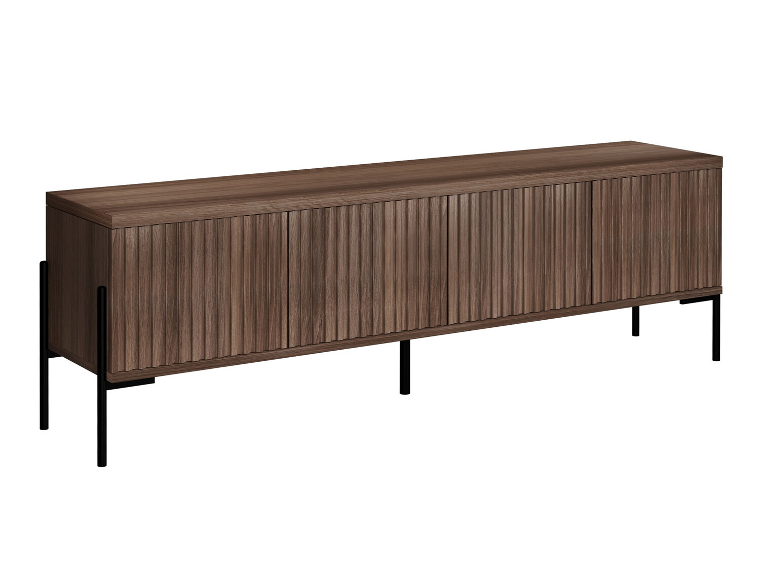 Mueble TV Denton 1188 (Negro + Nuez)