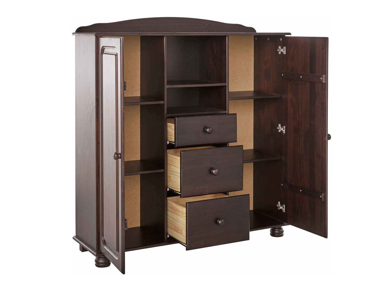 Cómoda Fenlaru 108 (Marrón oscuro)