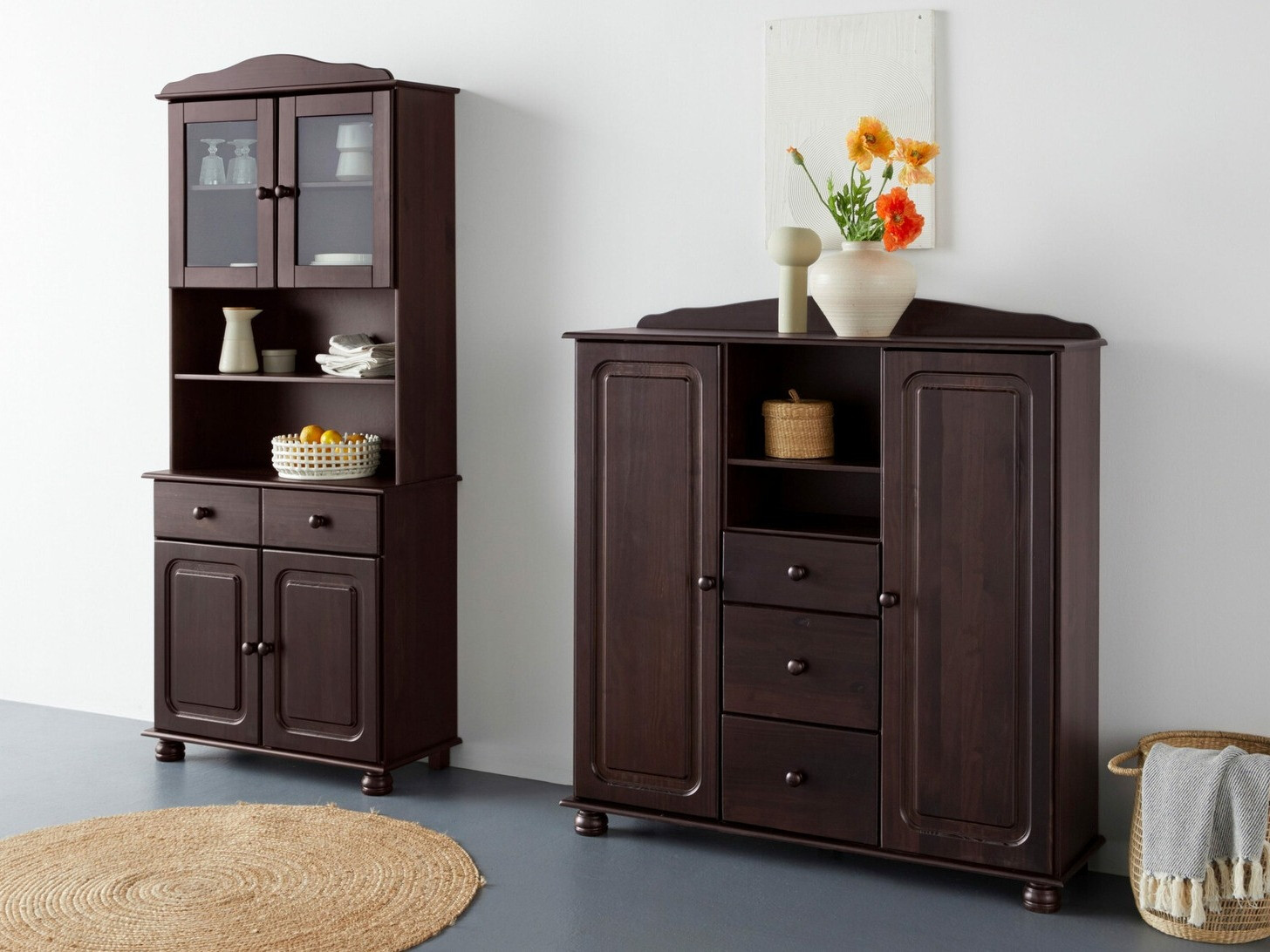 Cómoda Fenlaru 108 (Marrón oscuro)