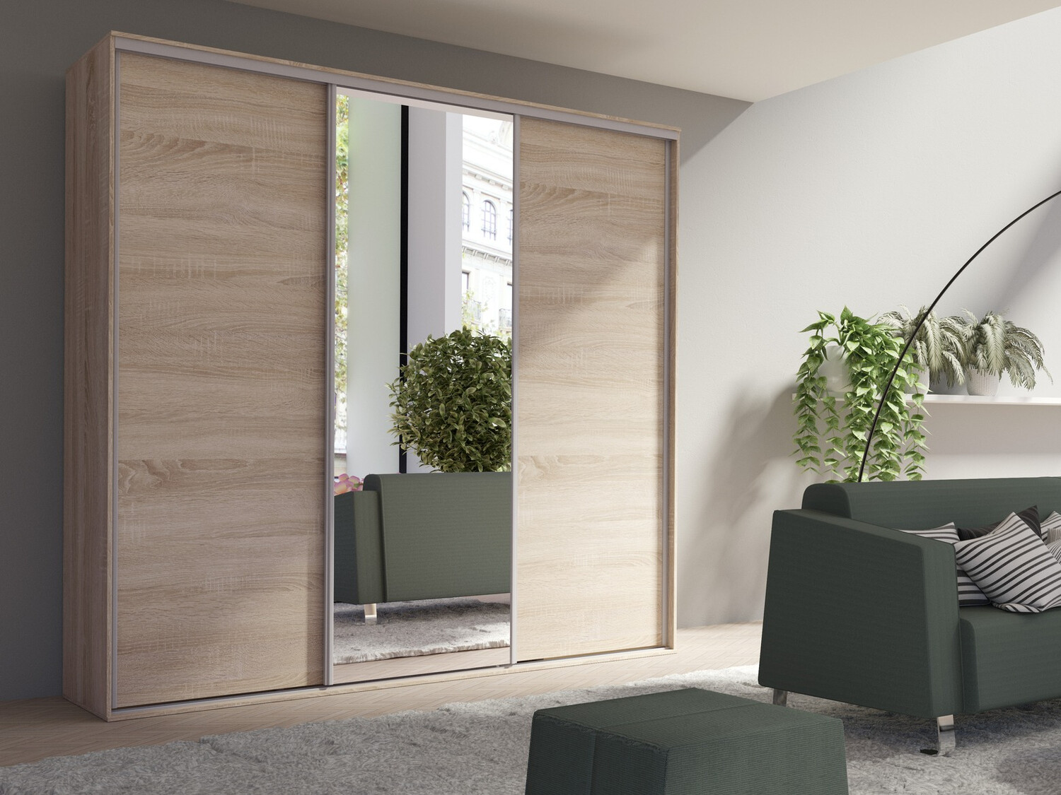 Armario Murrieta 145 (Roble Sonoma)