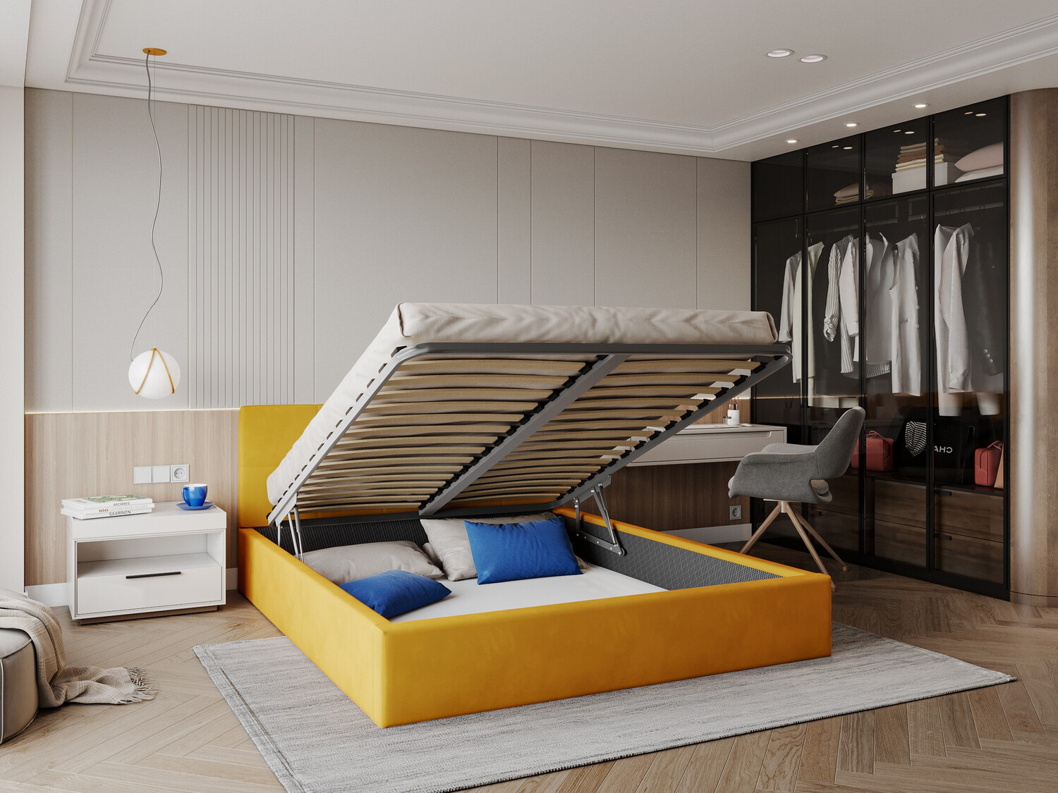 Cama Fairfield 106 (Amarillo)