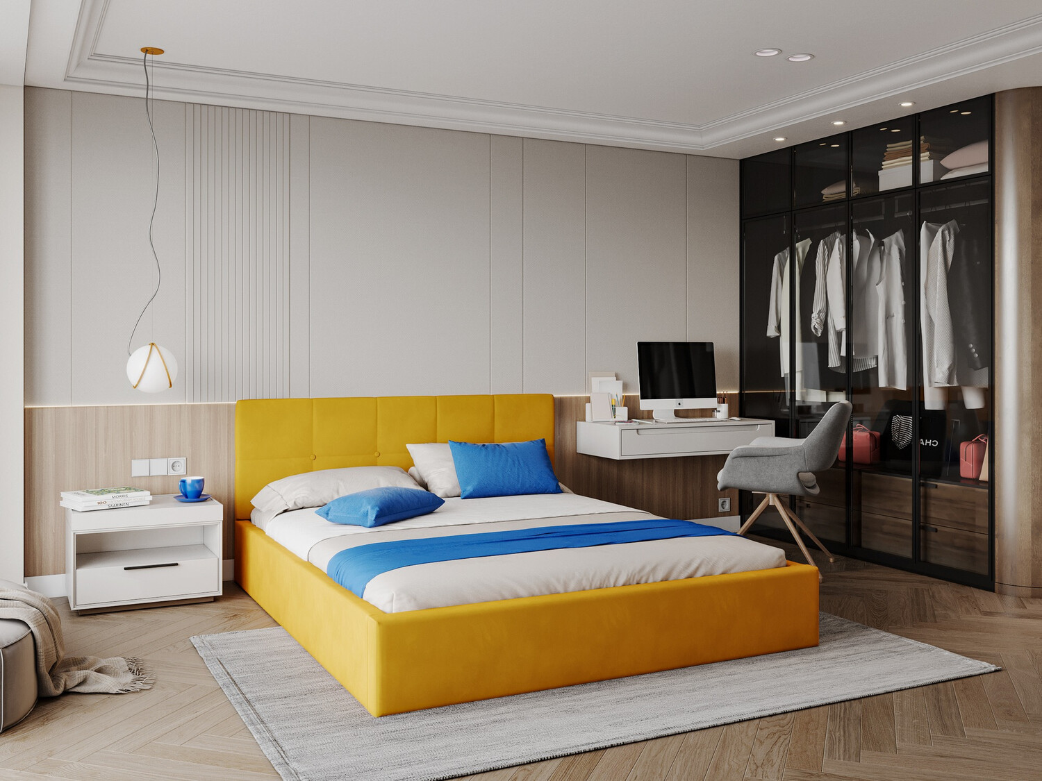 Cama Fairfield 106 (Amarillo)