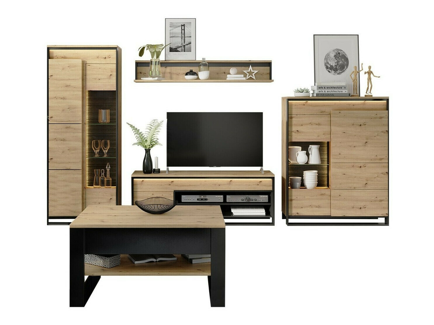 Conjunto de salón Luliru 134