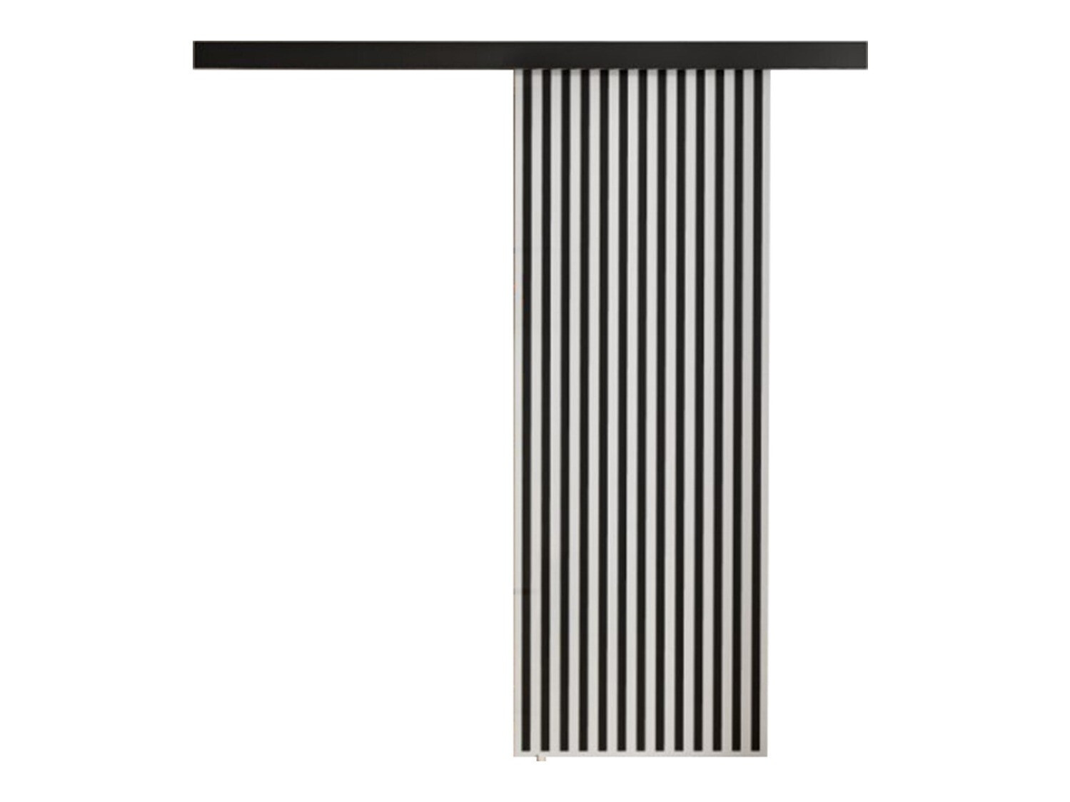 Puerta corredera Dover 201 (Blanco + Negro)