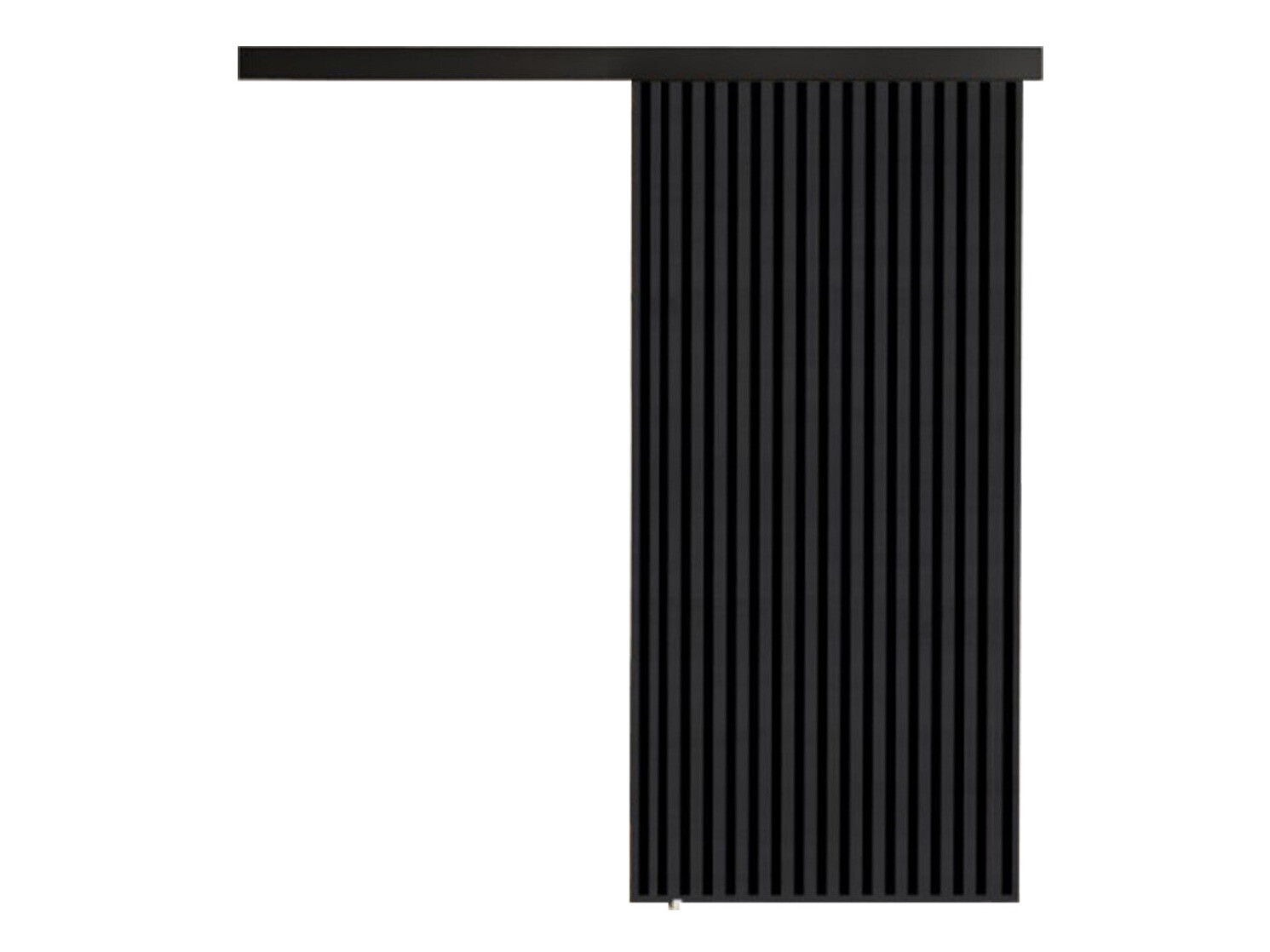 Puerta corredera Dover 203 (Antracita + Negro)