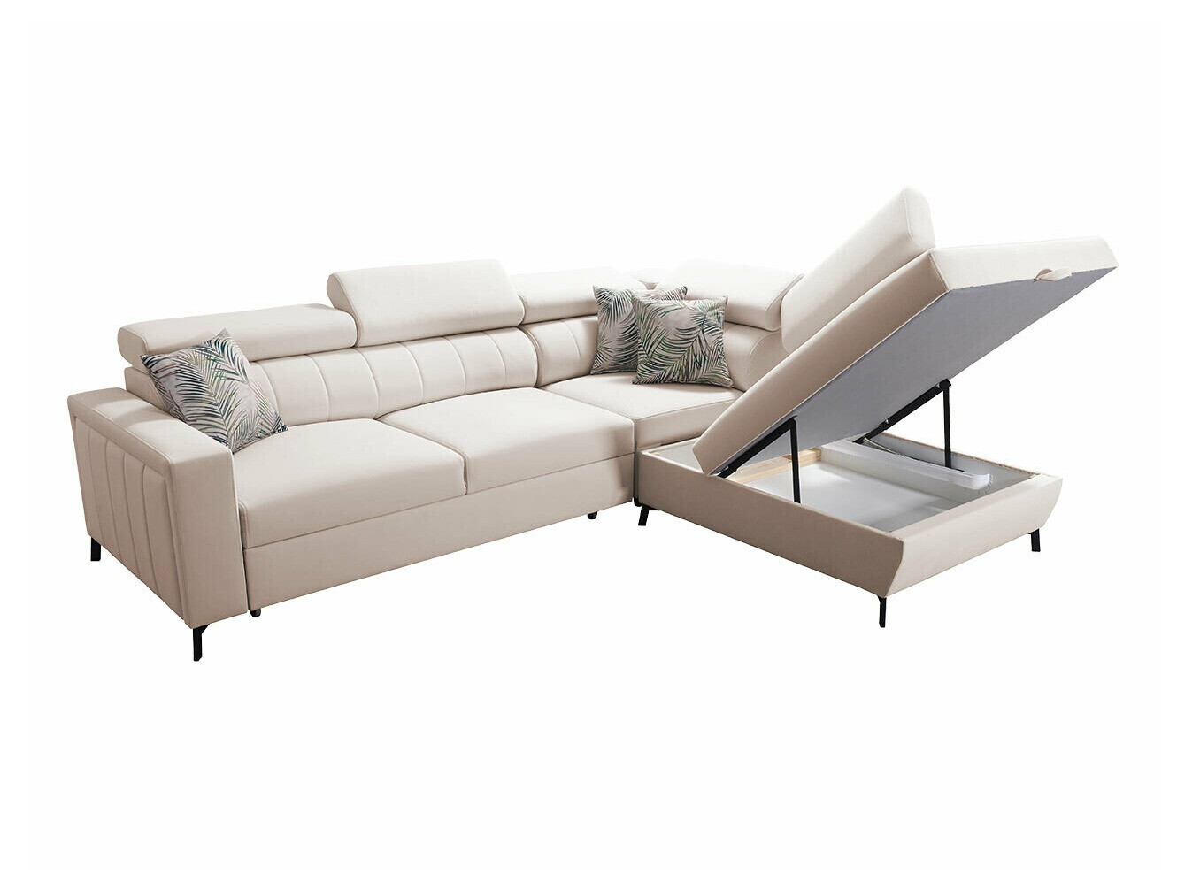 Sofá rinconero Sarasota 147 (Mono 231 + Botanical 36)