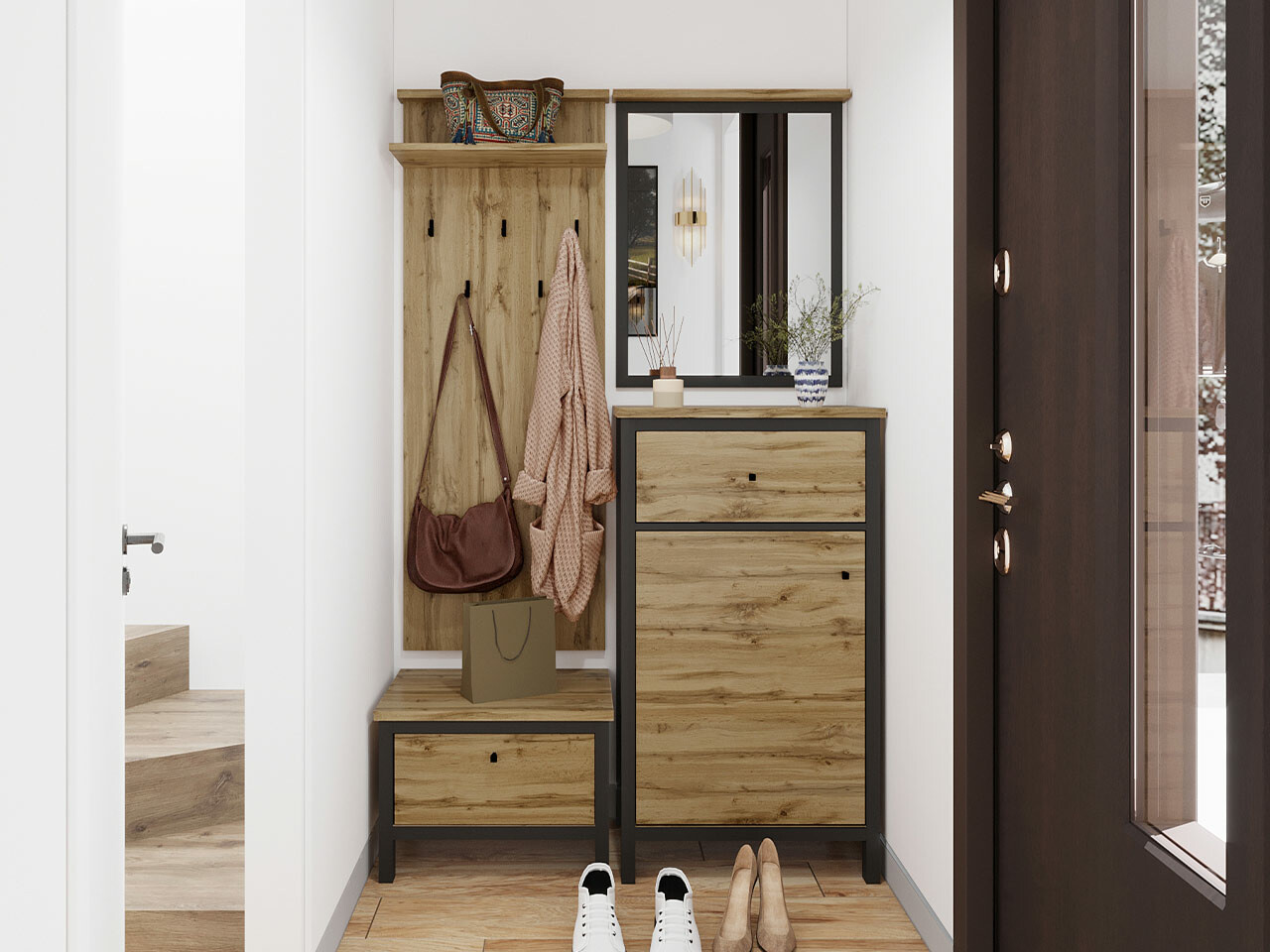 Conjunto de recibidor Bryan A100