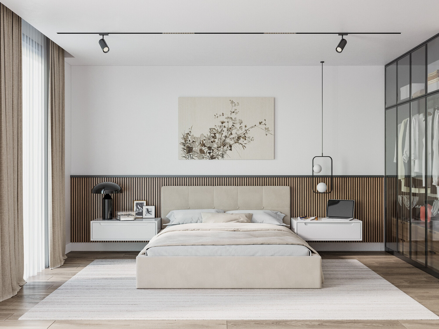 Cama Fairfield 107 (Crema)