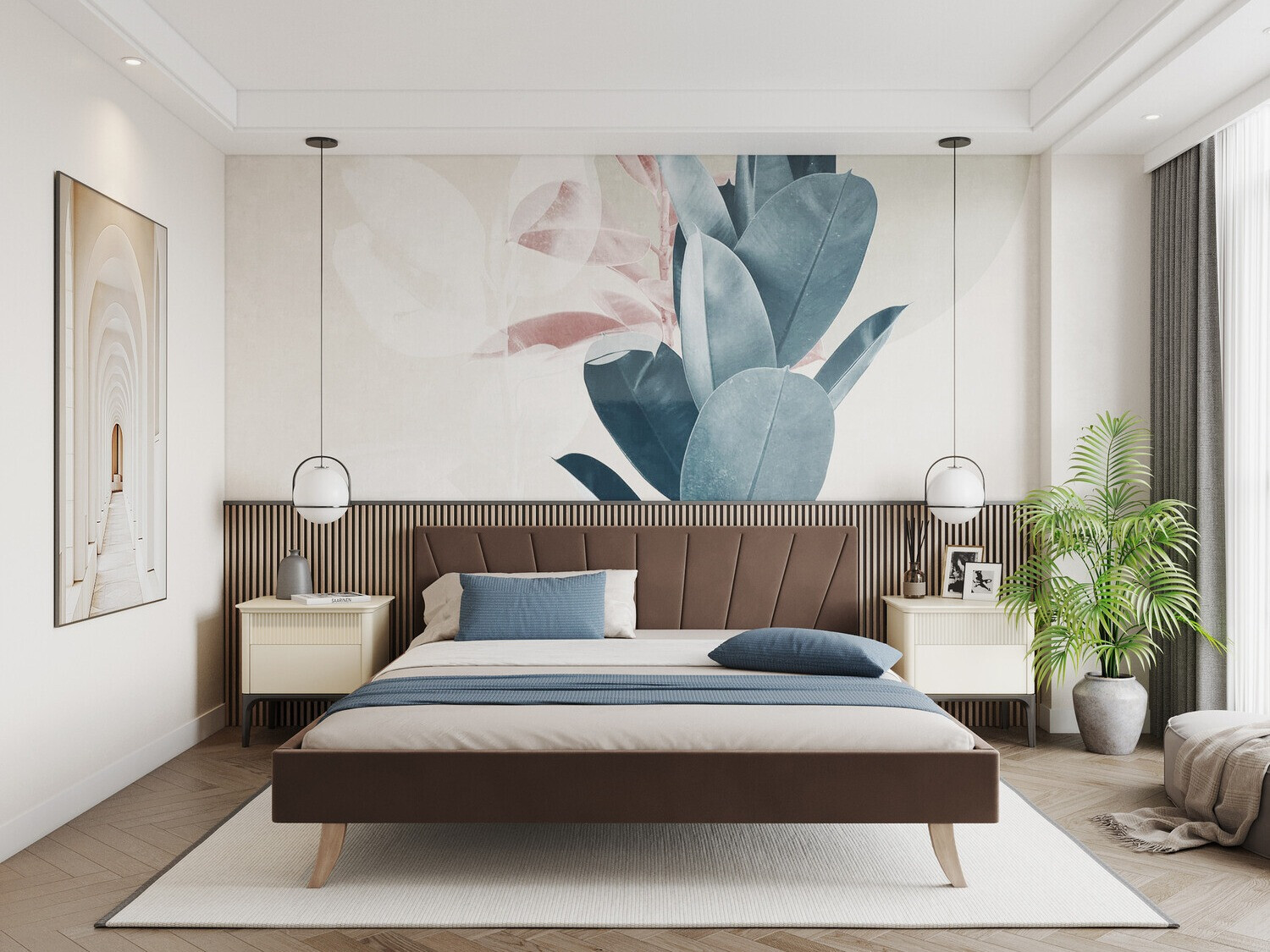 Cama Fairfield 108 (Marrón)