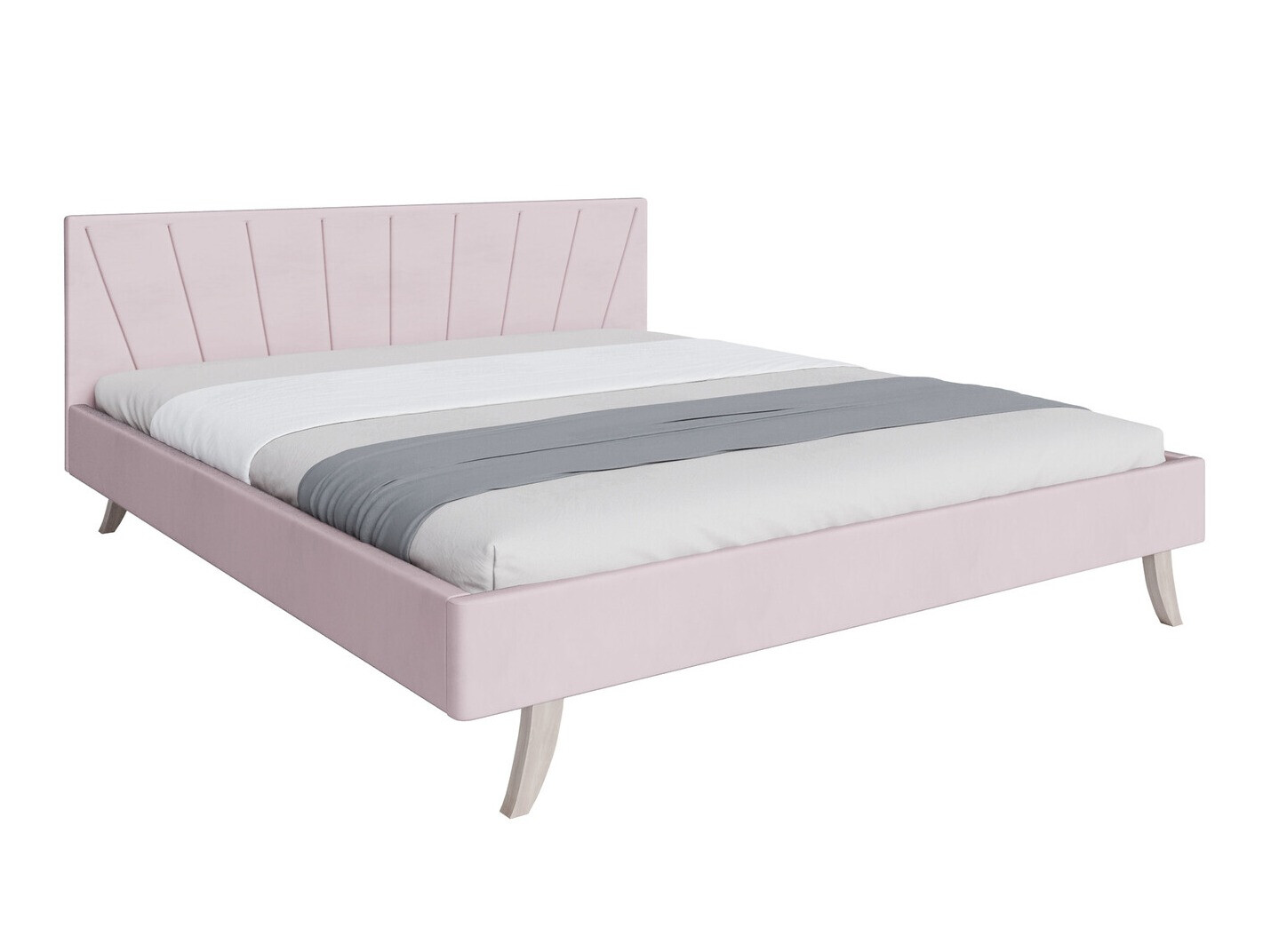 Cama Fairfield 108 (Rosa claro)